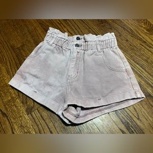 Pacsun pink mom short size S